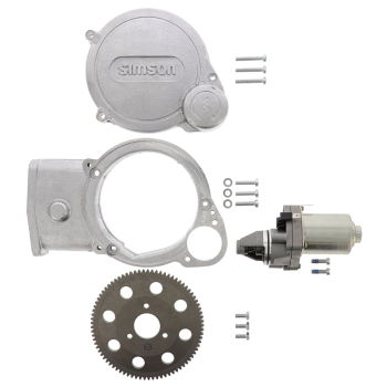 SET Elektrostarter, Anlasser für VAPE Zündanlage, Simson S51, S53, S70, S83, SR50, SR80